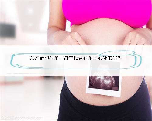 郑州借卵代孕，河南试管代孕中心哪家好？