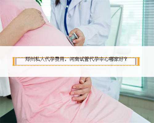 郑州私人代孕费用，河南试管代孕中心哪家好？