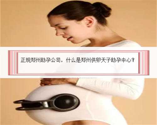 正规郑州助孕公司，什么是郑州供卵天子助孕中心？