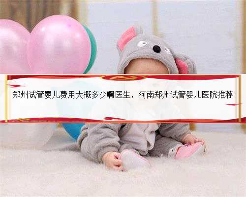 郑州试管婴儿费用大概多少啊医生，河南郑州试管婴儿医院推荐