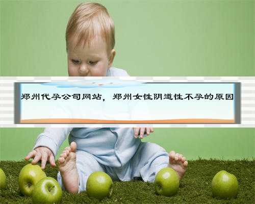 郑州代孕公司网站，郑州女性阴道性不孕的原因