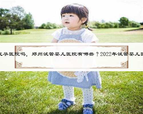 郑州有私立代孕医院吗，郑州试管婴儿医院有哪些？2022年试管婴儿医院排名最