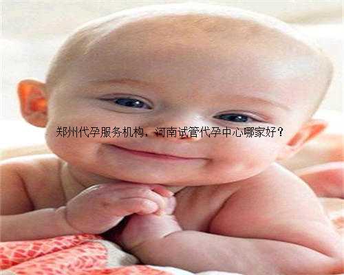 <b>郑州代孕服务机构，河南试管代孕中心哪家好？</b>